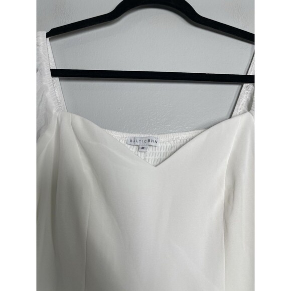 BALTIC BORN Sierra Sweetheart Maxi Dress Medium White NEW Wedding Bride Formal - Picture 6 of 13